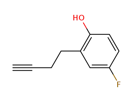 Phenol, 2-(3-butynyl)-4-fluoro- (9CI)