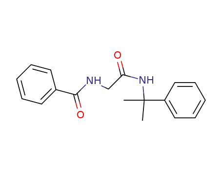 Benzamide, N-[2-[(1-methyl-1-phenylethyl)amino]-2-oxoethyl]-