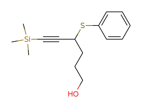 4-Phenylsulfanyl-6-trimethylsilanyl-hex-5-yn-1-ol