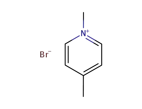 Molecular Structure of 60199-17-9 (1,4-dimethylpyridinium bromide)