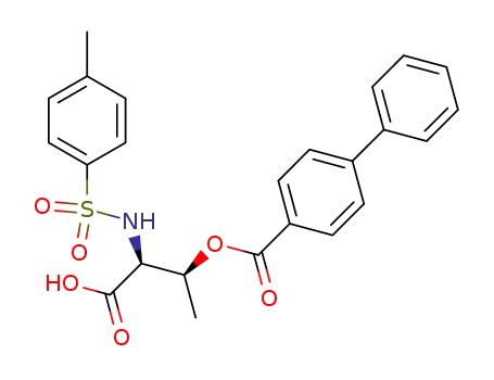 O-(p-biphenylcarbonyl)-N-tosyl-L-allo-threonine