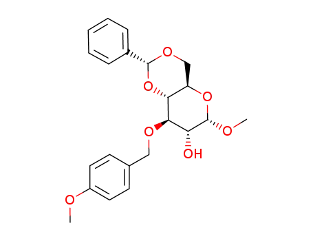 methyl 4,6-O-benzylidene-3-O-(p-methoxybenzyl)-α-D-glucopyranoside
