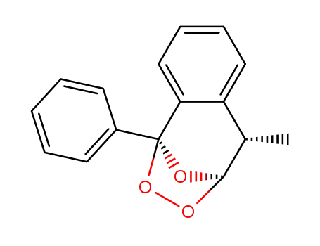 Molecular Structure of 84810-14-0 (1,4-Epoxy-1H-2,3-benzodioxepin, 4,5-dihydro-5-methyl-1-phenyl-,
(1R,4S,5R)-rel-)