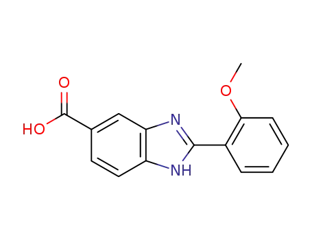 2-(2-메톡시페닐)-1H-벤즈이미다졸-5-카르복실산