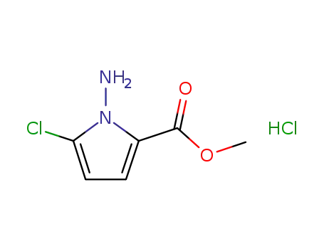 methyl 1-amino-5-chloro-1H-pyrrole-2-carboxylate, hydrochloride salt