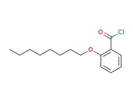 Molecular Structure of 54090-39-0 (Benzoyl chloride, 2-(octyloxy)-)