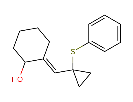 2-[1-(1-Phenylsulfanyl-cyclopropyl)-meth-(E)-ylidene]-cyclohexanol