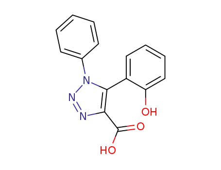 1-phenyl-5-(2-hydroxyphenyl)-1,2,3-triazole-4-carboxylic acid