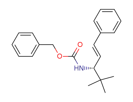 (1-tert-butyl-3-phenyl-allyl)-carbamic acid benzyl ester