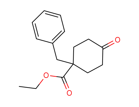 ethyl 1-benzyl-4-oxocyclohexanecarboxylate