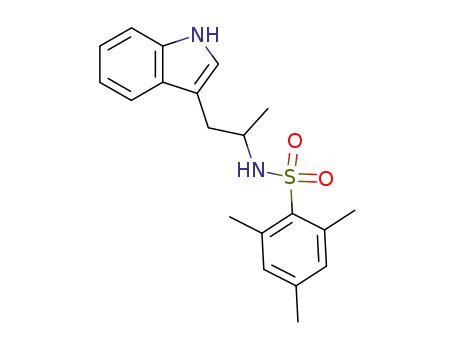 Benzenesulfonamide,
N-[2-(1H-indol-3-yl)-1-methylethyl]-2,4,6-trimethyl-