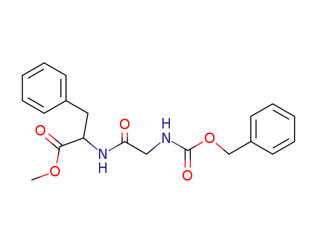 Molecular Structure of 41888-85-1 (Phenylalanine, N-[N-[(phenylmethoxy)carbonyl]glycyl]-, methyl ester)