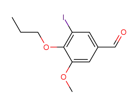 3-Iodo-5-methoxy-4-propoxybenzaldehyde