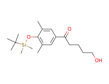 1-[4-[[(1,1-Dimethylethyl)dimethylsilyl]oxy]-3,5-dimethylphenyl]-5-hydroxy-1-pentanone