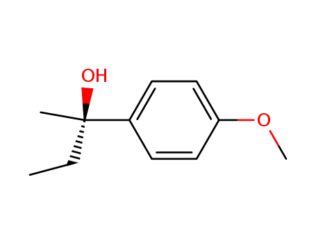 Benzenemethanol, a-ethyl-4-methoxy-a-methyl-