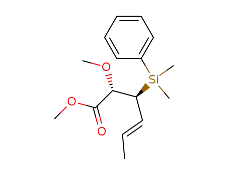 (E)-(2S,3S)-methyl 3-(dimethylphenylsilyl)-2-methoxyhex-4-enoate