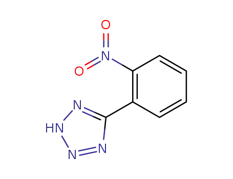 Molecular Structure of 53257-40-2 (5-(2-NITROPHENYL)-2H-TETRAZOLE)