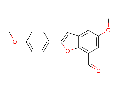5-Methoxy-2-(4-methoxy-phenyl)-benzofuran-7-carbaldehyde