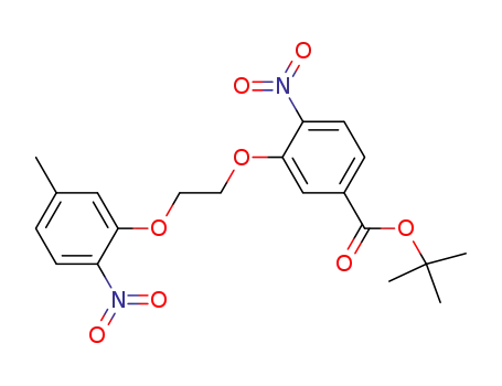 1-<5-(tert-Butoxycarbonyl)-2-nitrophenoxy>-2-(5-methyl-2-nitrophenoxy)ethane