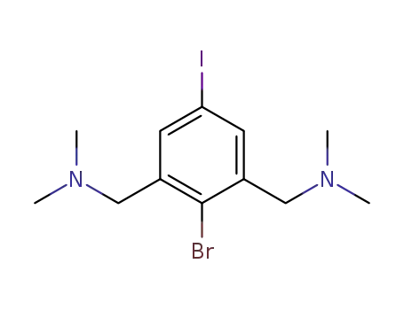 1-bromo-4-iodo-2,6-bis[(dimethylamino)methyl]benzene