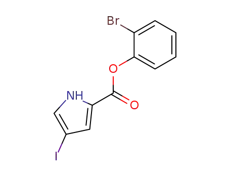 2-bromophenyl 4-iodopyrrole-2-carboxylate