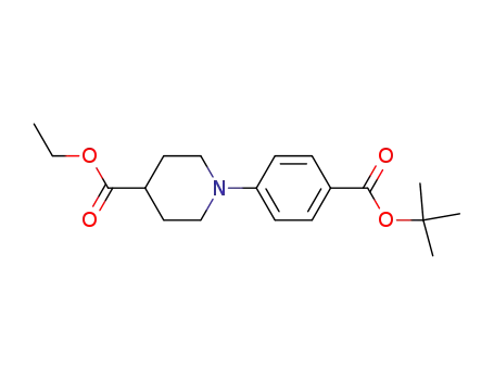 ethyl 1-(4-(tertbutoxycarbonyl)phenyl)piperidine-4-carboxylate