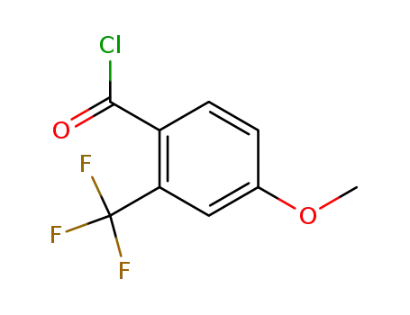4-메톡시-2-(트리플루오로메틸)벤조일염화물