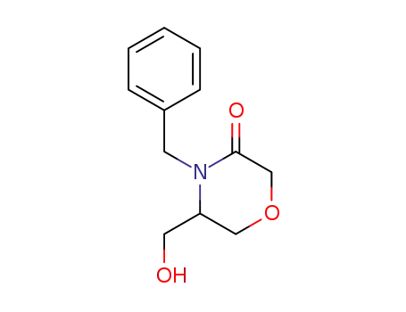 (RS)-4-benzyl-3-hydroxymethylmorpholin-5-one