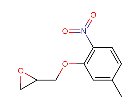 Molecular Structure of 67823-48-7 (2-[(5-methyl-2-nitrophenoxy)methyl]oxirane)
