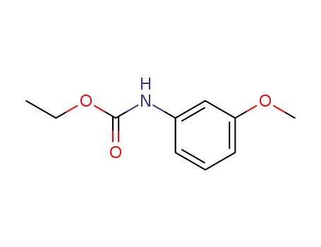 Molecular Structure of 108708-80-1 (Carbamic acid, (3-methoxyphenyl)-, ethyl ester)