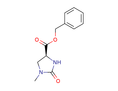 4-Imidazolidinecarboxylicacid, 1-methyl-2-oxo-, phenylmethyl ester, (4S)-
