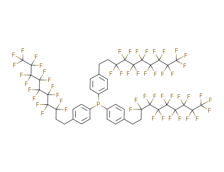 Tris[4-(3,3,4,4,5,5,6,6,7,7,8,8,9,9,10,10,10-heptadecafluorodecyl)phenyl]phosphane