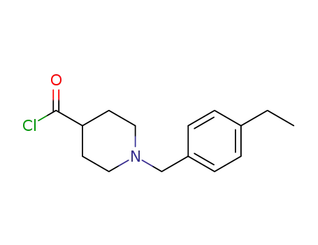 4-Piperidinecarbonyl chloride, 1-[(4-ethylphenyl)methyl]-