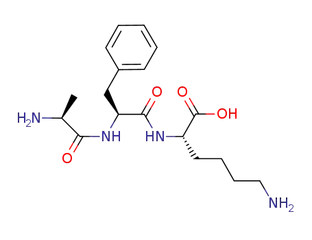 Molecular Structure of 99264-73-0 (L-Lysine, L-alanyl-L-phenylalanyl-)