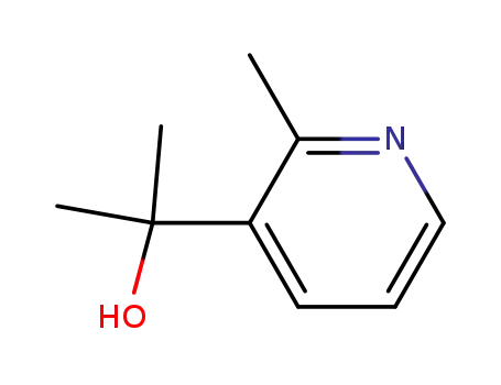 Molecular Structure of 780800-92-2 (3-Pyridinemethanol,alpha,alpha,2-trimethyl-(9CI))