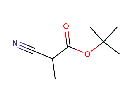 Propanoic acid, 2-cyano-, 1,1-dimethylethyl ester