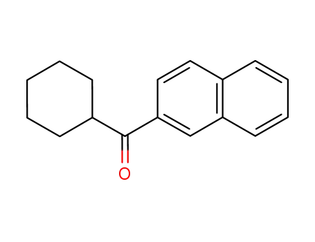 Molecular Structure of 10404-26-9 (cyclohexyl(naphthalen-2-yl)methanone)