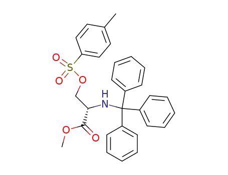 (S)-3-(toluene-4-sulfonyloxy)-2-tritylaminopropionic acid methyl ester