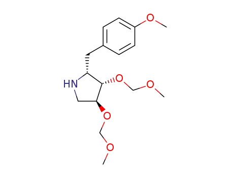 Pyrrolidine, 3,4-bis(methoxymethoxy)-2-[(4-methoxyphenyl)methyl]-