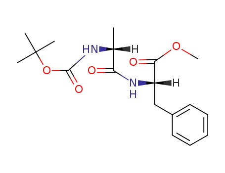 L-Phenylalanine, N-[(1,1-dimethylethoxy)carbonyl]-D-alanyl-, methyl ester