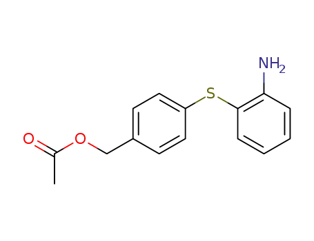 Acetic acid 4-(2-amino-phenylsulfanyl)-benzyl ester