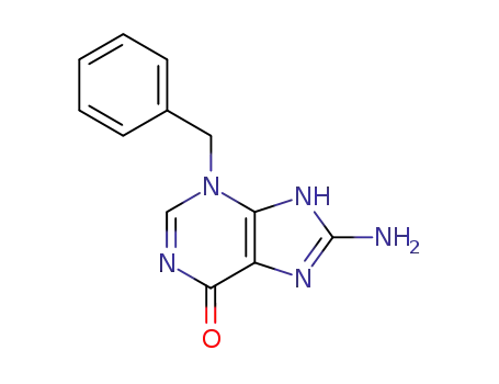 Molecular Structure of 139460-96-1 (8-amino-3-benzylhypoxanthine)