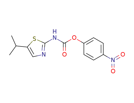 4-nitrophenyl-5-isopropyl-1,3-thiazol-2-ylcarbamate