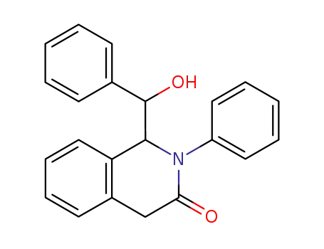 3(2H)-Isoquinolinone, 1,4-dihydro-1-(hydroxyphenylmethyl)-2-phenyl-