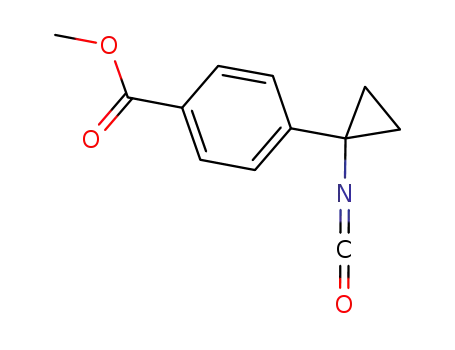 벤조산, 4-(1-이소시아네이토시클로프로필)-, 메틸 에스테르