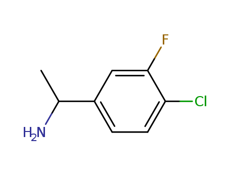 Benzenemethanamine, 4-chloro-3-fluoro-a-methyl-