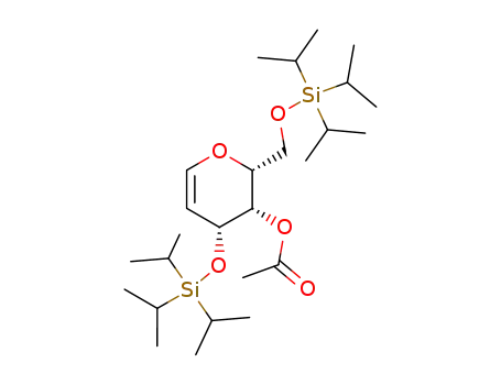 4-O-Acetyl-3,6-di-O-(triisopropylsilyl)-D-galactal