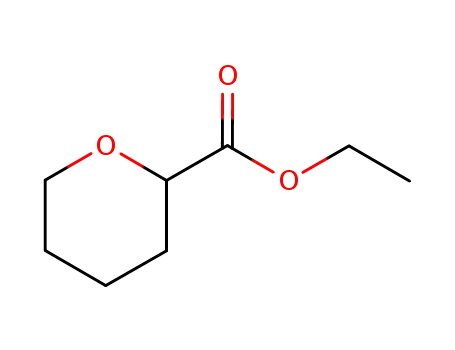 Molecular Structure of 110811-34-2 (2H-Pyran-2-carboxylic acid, tetrahydro-, ethyl ester)