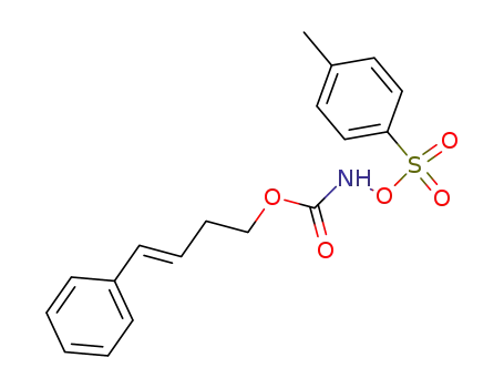 (E)-4-phenylbut-3-enyl tosyloxycarbamate