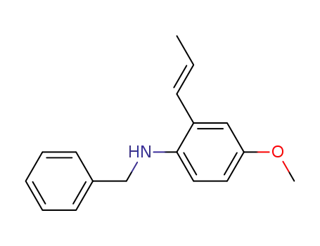 benzyl[4-methoxy-2-(propen-1-yl)phenyl]amine